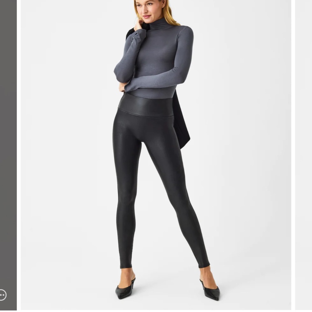 New with tags Spanx Faux Leather Leggings
